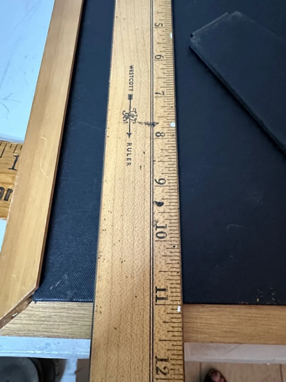 VINTAGE WOOD BORDERED PICTURE FRAME UNIQUE FITS 8X10